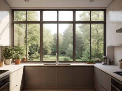 Оформить оконный проем