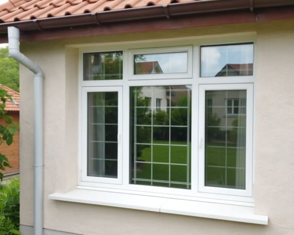 Пластиковое окно с форточкой