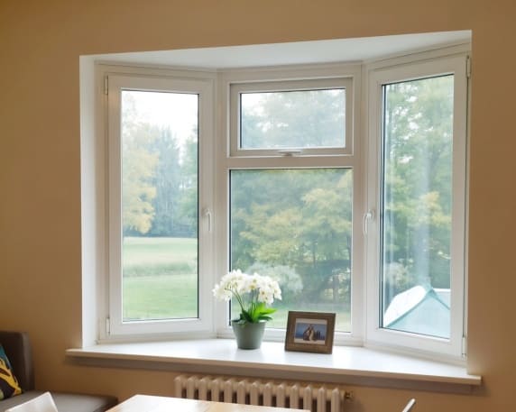 ПВХ окна с форточкой